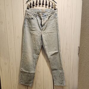 Faherty Light Blue Denim with Yellow Stitching